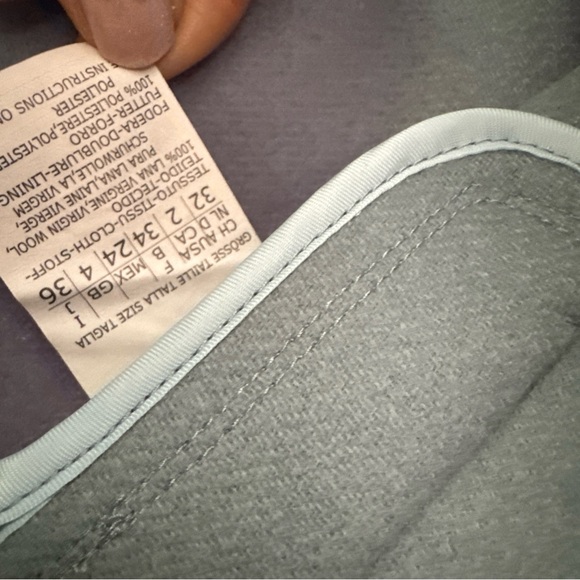 S MaxMara Elegant Grayish blue Pea Coat - Picture 9 of 12